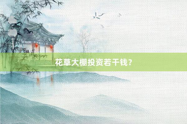 花草大棚投资若干钱？